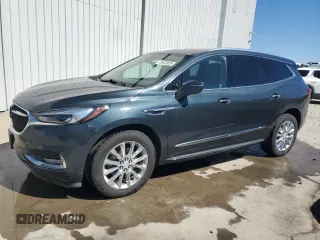 2018 Buick Enclave Essence with VIN 5GAEVAKW1JJ199801, listed as a Copart auction lot 49653655 with 95,587 mi miles and Salvage Title. Bid and sale history available at carsss.com. Image 1.