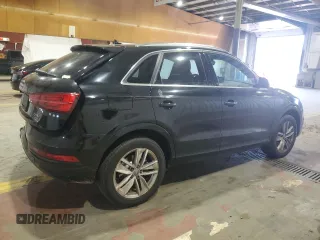 2016 Audi Q3 Premium Plus with VIN WA1EFCFS4GR024719, listed as a Copart auction lot 62001785 with 63,837 mi miles and Salvage title. Bid and sale history available at DreamBid. Image 3.