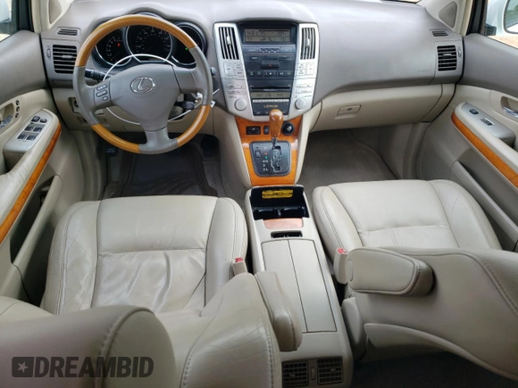 2009 Lexus RX 350 with VIN 2T2HK31U99C112925, listed as a Copart auction lot 54580055 with 168,329 mi miles and Clean Title. Bid and sale history available at DreamBid. Image 8.