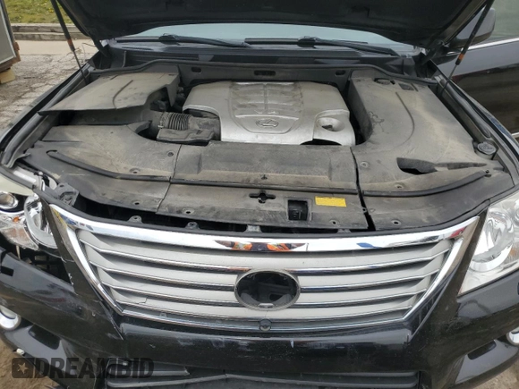 2011 Lexus LX 570 with VIN JTJHY7AX5B4083336, listed as a Copart auction lot 53483085 with 170,840 mi miles and Clean Title. Bid and sale history available at DreamBid. Image 12.