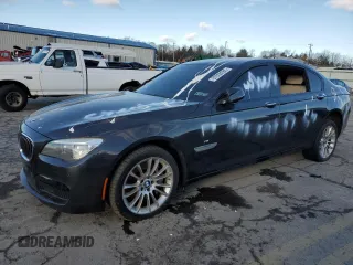 2014 BMW 7 Series ALPINA B7 xDrive with VIN WBAYF8C59ED652863, listed as a Copart auction lot 87630395 with Not Provided miles and Salvage Title. Bid and sale history available at DreamBid. Image 1.