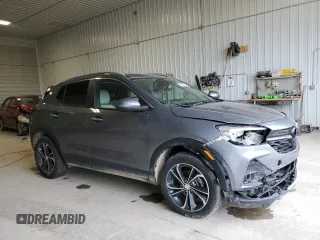 2021 Buick Encore GX Select with VIN KL4MMESL9MB161512, listed as a Copart auction lot 50664255 with 74,489 mi miles and Salvage title. Bid and sale history available at DreamBid. Image 4.