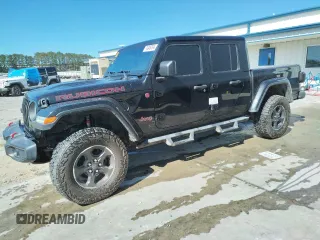 2022 Jeep Gladiator Rubicon with VIN 1C6JJTBG6NL106690, listed as a Copart auction lot 74349764 with 20,583 mi miles and Salvage title. Bid and sale history available at DreamBid. Image 1.