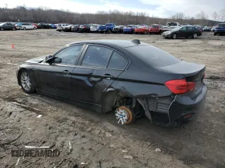 2016 BMW 3 Series 320i xDrive with VIN WBA8E5G53GNU21353, listed as a Copart auction lot 46501085 with 0 mi miles and Salvage Title. Bid and sale history available at carsss.com. Image 2.