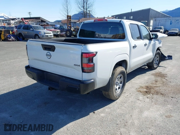 2022 Nissan Frontier Pro-4X with VIN 1N6ED1EK0NN629565, listed as a IAAI auction lot 41956707 with Not provided miles and . Bid and sale history available at DreamBid. Image 4.
