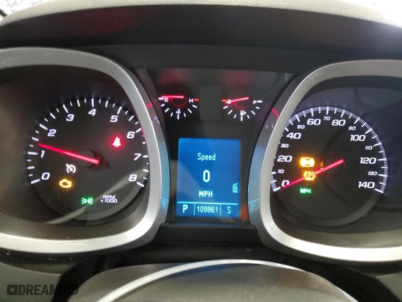 2010 Chevrolet Equinox LT w/1LT with VIN 2CNFLEEW7A6320495, listed as a Copart auction lot 45364615 with 109,861 mi miles and Clean Title. Bid and sale history available at carsss.com. Image 9.