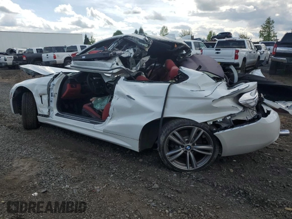 2015 BMW 4 Series 435i with VIN WBA3R1C55FF774750, listed as a Copart auction lot 54404225 with Not Provided miles and Salvage Title. Bid and sale history available at DreamBid. Image 2.