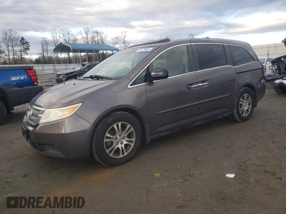 2011 Honda Odyssey EX-L with VIN 5FNRL5H64BB073266, listed as a Copart auction lot 84478964 with 207,991 mi miles and Salvage Title. Bid and sale history available at DreamBid. Image 1.