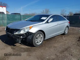 2011 Hyundai Sonata GLS with VIN 5NPEB4AC7BH256366, listed as a IAAI auction lot 41881465 with 184,161 mi miles and . Bid and sale history available at carsss.com. Image 18.
