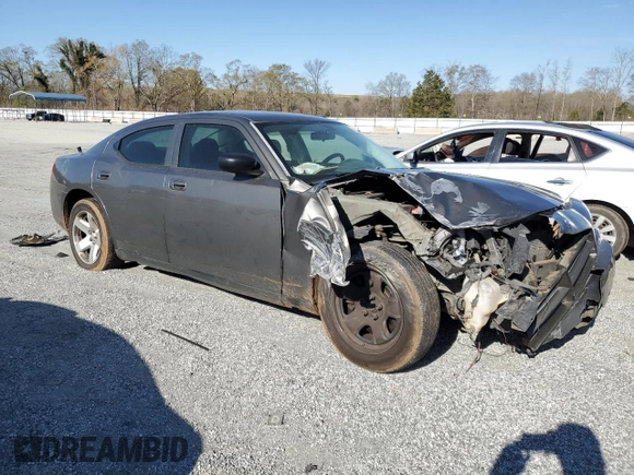 2009 Dodge Charger Police with VIN 2B3KA43T69H597149, listed as a Copart auction lot 50296325 with 209,653 mi miles and Salvage Title. Bid and sale history available at carsss.com. Image 4.