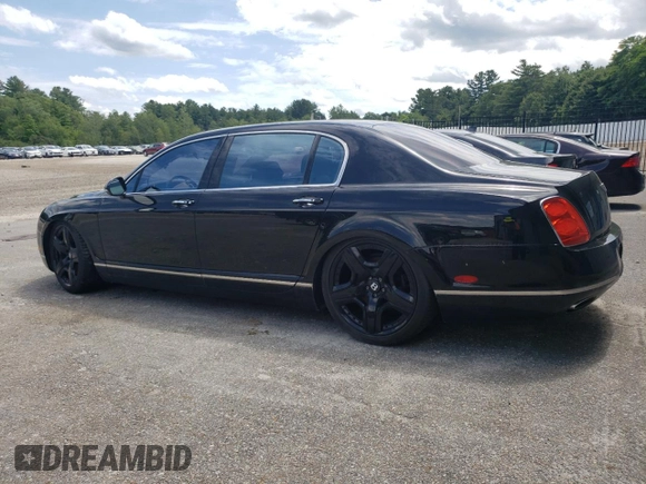 2011 Bentley Flying Spur with VIN SCBBR9ZAXBC069068, listed as a Copart auction lot 64547504 with 53,982 mi miles and Clean title. Bid and sale history available at DreamBid. Image 2.