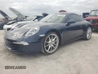 2015 Porsche 911 Carrera with VIN WP0AA2A94FS106572, listed as a Copart auction lot 75104304 with 25,136 mi miles and Non Repairable. Bid and sale history available at carsss.com. Image 1.