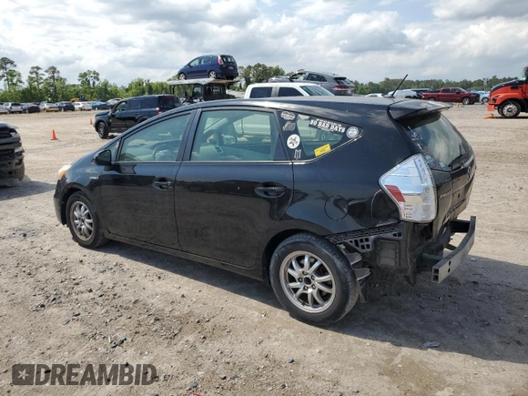 2014 Toyota Prius Two with VIN JTDZN3EU1E3328989, listed as a Copart auction lot 53816595 with 171,025 mi miles and Salvage Title. Bid and sale history available at DreamBid. Image 2.