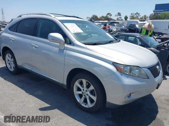 2010 Lexus RX 350 with VIN 2T2BK1BA8AC037850, listed as a IAAI auction lot 42207674 with 344,410 mi miles and . Bid and sale history available at carsss.com. Image 1.