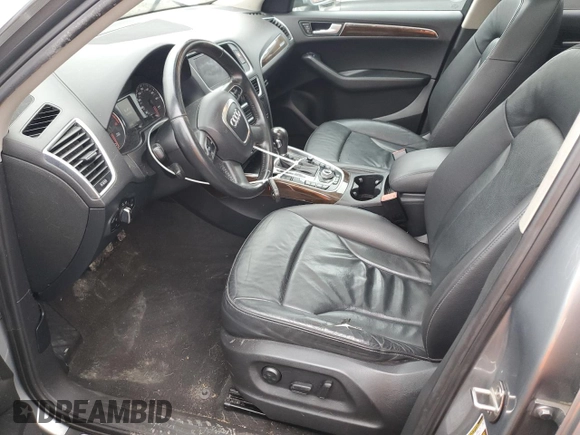 2011 Audi Q5 Premium Plus with VIN WA1LFAFPXBA045945, listed as a Copart auction lot 60817915 with 184,088 mi miles and Salvage title. Bid and sale history available at DreamBid. Image 7.