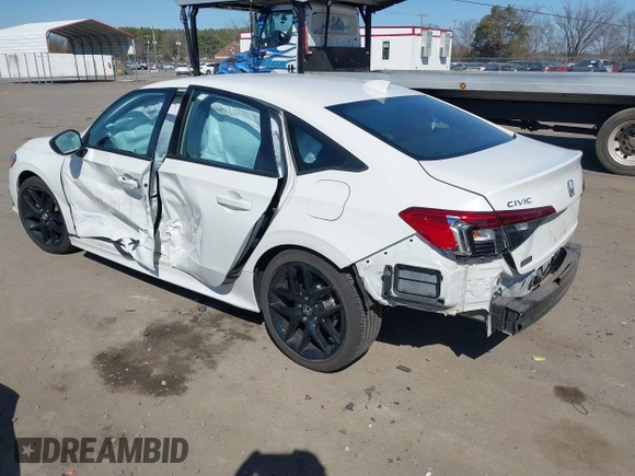 2024 Honda Civic Sport with VIN 2HGFE2F52RH533388, listed as a IAAI auction lot 41775534 with 20,678 mi miles and . Bid and sale history available at DreamBid. Image 3.