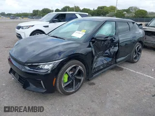 2023 Kia EV6 GT with VIN KNDC5DLE1P5133246, listed as a IAAI auction lot 41720374 with 7,352 mi miles. Bid and sale history available at carsss.com. Image 18.