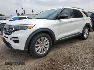2022 Ford Explorer Limited z VIN 1FMSK7FH1NGA75986, wystawiony jako Copart lot #51302405 z przebiegiem 68 684 mil mil oraz Szkoda całkowita • Salvage title. Historia ofert i sprzedaży dostępna na DreamBid. Obrazek 1.