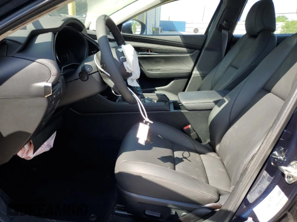 2025 Mazda 3 S Preferred with VIN 3MZBPACM0SM455128, listed as a Copart auction lot 52569265 with 2,042 mi miles and Salvage title. Bid and sale history available at DreamBid. Image 7.