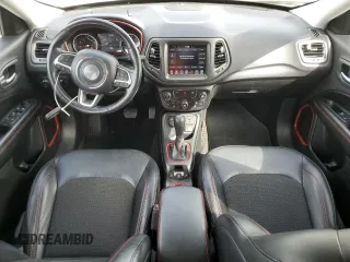2018 Jeep Compass Trailhawk with VIN 3C4NJDDB9JT451440, listed as a Copart auction lot 47638765 with 115,683 mi miles and Salvage Title. Bid and sale history available at carsss.com. Image 8.
