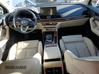 2024 Audi Q5 S line Premium with VIN WA1G2AFY0R2101708, listed as a Copart auction lot 44791195 with 7,088 mi miles and Salvage title. Bid and sale history available at DreamBid. Image 8.