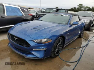 2022 Ford Mustang GT Premium with VIN 1FATP8FF7N5131302, listed as a Copart auction lot 73670694 with 0 mi miles and Non Repairable. Bid and sale history available at carsss.com. Image 1.