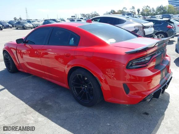 2022 Dodge Charger Scat Pack with VIN 2C3CDXGJ7NH229307, listed as a IAAI auction lot 41808821 with 12,184 mi miles. Bid and sale history available at carsss.com. Image 3.