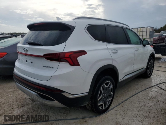 2023 Hyundai Santa Fe Hybrid Limited with VIN 5NMS5DA14PH019234, listed as a Copart auction lot 76392824 with 6,884 mi miles and Salvage Title. Bid and sale history available at carsss.com. Image 3.