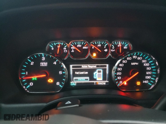 2015 Chevrolet Silverado 1500 LT with VIN 1GCVKREHXFZ269517, listed as a Copart auction lot 82935714 with 91,909 mi miles and Salvage Title. Bid and sale history available at carsss.com. Image 9.