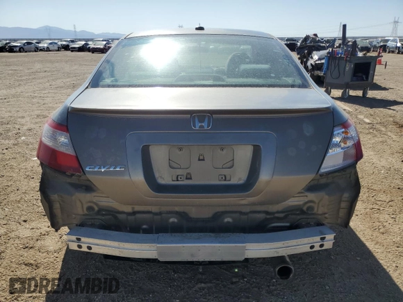 2006 Honda Civic Cpe EX with VIN 2HGFG12856H571021, listed as a Copart auction lot 52144975 with 155,847 mi miles and Salvage Title. Bid and sale history available at carsss.com. Image 6.