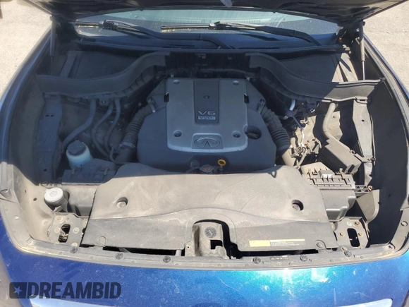 2014 Infiniti QX70 with VIN JN8CS1MW1EM410600, listed as a Copart auction lot 54410295 with 116,985 mi miles and Salvage Title. Bid and sale history available at carsss.com. Image 12.