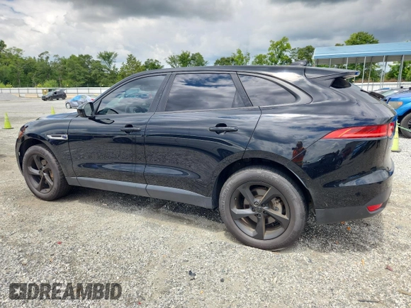 2017 Jaguar F-Pace 35t Premium with VIN SADCJ2BV5HA069243, listed as a Copart auction lot 63555645 with 98,909 mi miles and Salvage title. Bid and sale history available at DreamBid. Image 2.