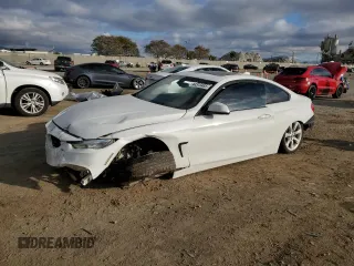 2014 BMW 4 Series 435i with VIN WBA3R1C5XEF729110, listed as a Copart auction lot 44313485 with 147,046 mi miles and Salvage Title. Bid and sale history available at carsss.com. Image 1.
