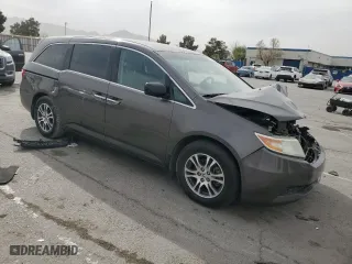 2011 Honda Odyssey EX with VIN 5FNRL5H44BB028987, listed as a Copart auction lot 50968775 with 0 mi miles and Salvage Title. Bid and sale history available at carsss.com. Image 4.