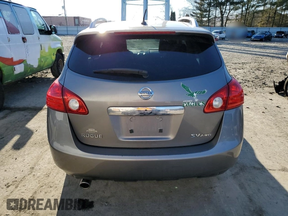 2012 Nissan Rogue S with VIN JN8AS5MVXCW716959, listed as a Copart auction lot 46670865 with 136,133 mi miles and Salvage Title. Bid and sale history available at DreamBid. Image 6.