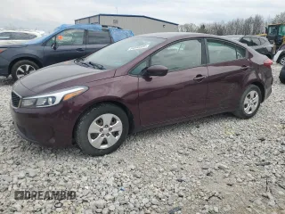 2018 Kia Forte LX with VIN 3KPFK4A71JE199527, listed as a Copart auction lot 54065505 with 80,135 mi miles and Clean Title. Bid and sale history available at carsss.com. Image 1.