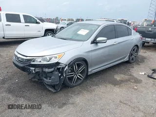 2016 Honda Accord Sport with VIN 1HGCR2F55GA210195, listed as a IAAI auction lot 41931271 with 78,979 mi miles and . Bid and sale history available at DreamBid. Image 17.