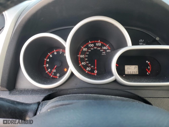 2009 Pontiac Vibe w/1SB with VIN 5Y2SP67039Z472912, listed as a Copart auction lot 44889535 with 165,392 mi miles and Clean Title. Bid and sale history available at carsss.com. Image 9.