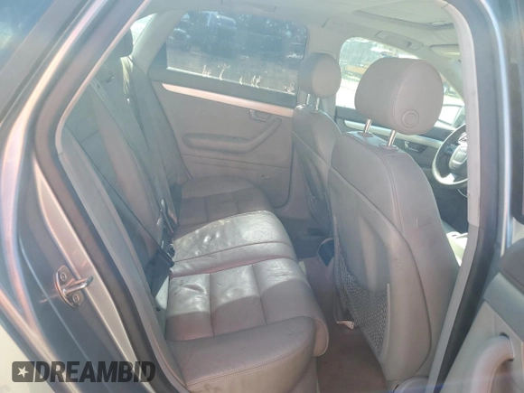 2005 Audi A4 3.2L with VIN WAUDG78E45A528323, listed as a Copart auction lot 78052334 with 189,435 mi miles and Salvage Title. Bid and sale history available at carsss.com. Image 10.