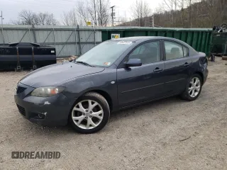 2009 Mazda Mazda3 i Touring Value with VIN JM1BK32F091217612, listed as a Copart auction lot 50907665 with 167,872 mi miles and Salvage Title. Bid and sale history available at carsss.com. Image 1.