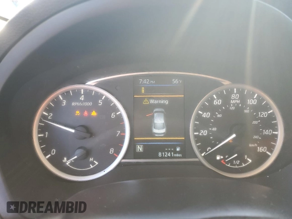2019 Nissan Sentra S with VIN 3N1AB7AP6KY229801, listed as a Copart auction lot 82310174 with 81,241 mi miles and Salvage title. Bid and sale history available at DreamBid. Image 9.