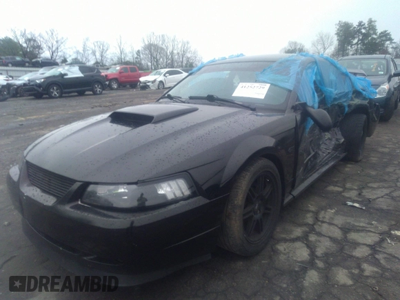 2001 Ford Mustang GT Deluxe with VIN 1FAFP42X91F253815, listed as a IAAI auction lot 41252729 with 168,377 mi miles. Bid and sale history available at carsss.com. Image 17.