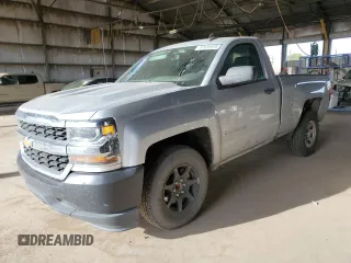 2018 Chevrolet Silverado 1500 Work Truck with VIN 1GCNCNEHXJZ372337, listed as a Copart auction lot 47635935 with 69,053 mi miles and Salvage Title. Bid and sale history available at DreamBid. Image 1.