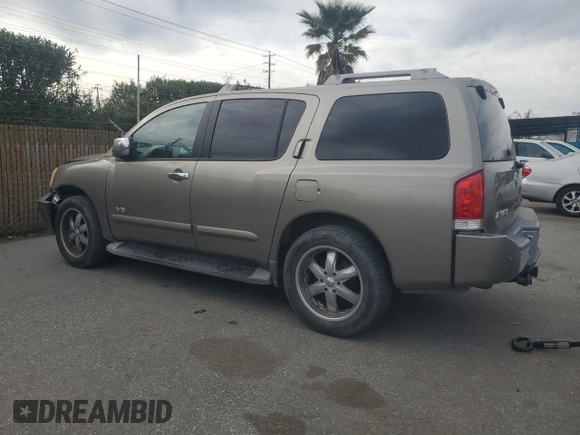 2007 Nissan Armada SE с VIN 5N1AA08A17N708331, выставлен на аукционе Copart как лот 49827135 с пробегом 235 239 миль миль и Списание • Salvage title. История ставок и продаж доступна на DreamBid. Изображение 2.