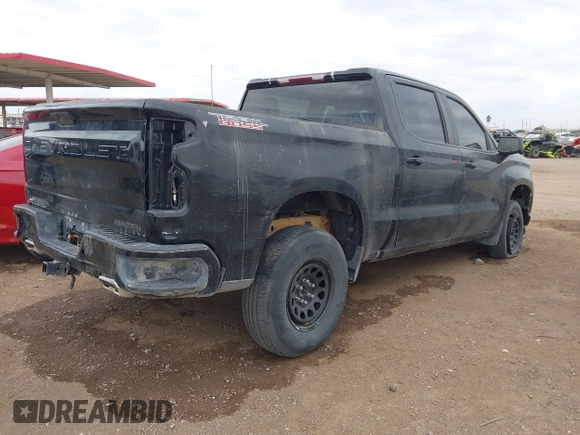 2022 Chevrolet Silverado 1500 LT Trail Boss with VIN 1GCPYFED3NZ194306, listed as a IAAI auction lot 41906625 with Not Provided miles and . Bid and sale history available at DreamBid. Image 4.