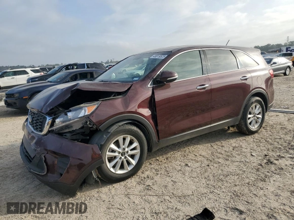 2020 Kia Sorento LX with VIN 5XYPG4A53LG622408, listed as a Copart auction lot 48819525 with 88,007 mi miles and Salvage Title. Bid and sale history available at DreamBid. Image 1.