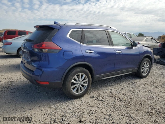 2018 Nissan Rogue SV with VIN KNMAT2MV1JP593891, listed as a Copart auction lot 63906834 with 119,955 mi miles and Salvage Title. Bid and sale history available at carsss.com. Image 3.