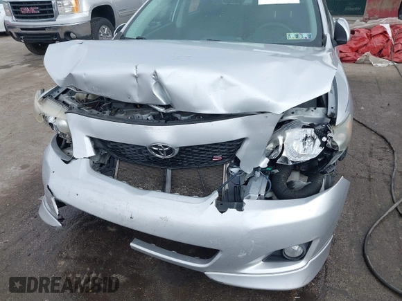 2009 Toyota Corolla with VIN 2T1BU40E69C110005, listed as a IAAI auction lot 41670634 with 191,866 mi miles. Bid and sale history available at carsss.com. Image 17.