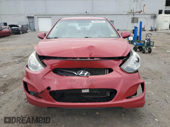 2012 Hyundai Accent GLS z VIN KMHCU4AE1CU270091, wystawiony jako Copart lot #56623905 z przebiegiem 185 477 mil mil oraz Szkody całkowita. Historia ofert i sprzedaży dostępna na DreamBid. Obrazek 5.