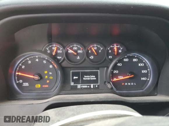 2020 Chevrolet Silverado 1500 Work Truck with VIN 1GCRYAEH6LZ230999, listed as a Copart auction lot 84955474 with 178,689 mi miles and Salvage Title. Bid and sale history available at carsss.com. Image 9.